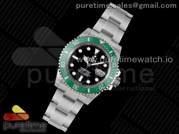 VSF 롤렉스 신형 서브마리너 그린인서트 스틸브레이슬릿 스벅 Submariner 41mm 126610 LV Kermit 904L Steel VSF 1:1 Best Edition VS3135