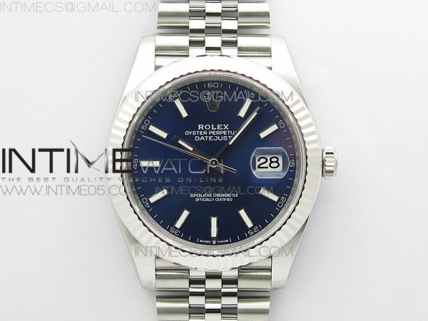 VSF 롤렉스 데이저스트41 블루다이얼 쥬빌레브레이슬릿 데젓41 DATEJUST 41 126334 904L SS VSF 1:1 BEST EDITION BLUE DIAL ON JUBILEE BRACELET VS3235