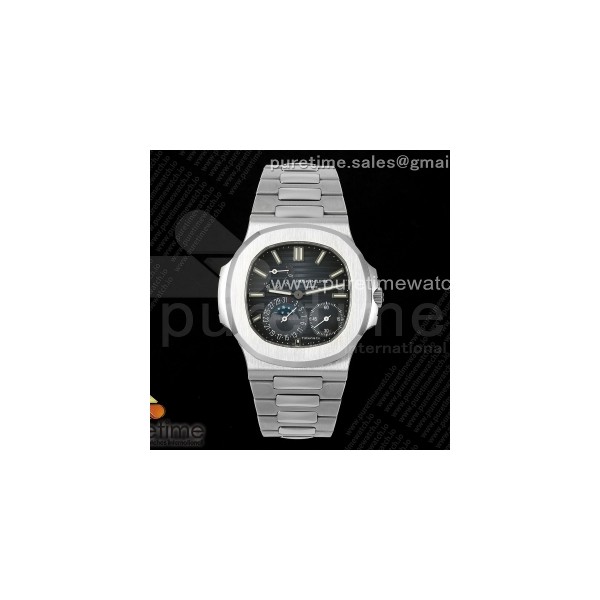 PPF (ZF) V2 파텍필립 노틸러스 5712 티파니 블루다이얼 스틸브레이슬릿 Nautilus 5712 Tiffany PPF 1:1 Best Edition Blue Dial on SS Bracelet A240 Super Clone V2