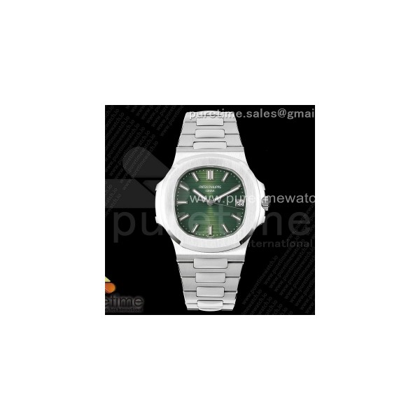 PPF V4 파텍필립 노틸러스 5711 그린다이얼 스틸브레이슬릿 Nautilus 5711/1A PPF 1:1 Best Edition Green Textured Dial on SS Bracelet 324CS V4