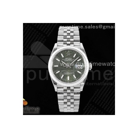 VSF 롤렉스 데이저스트36 그린리프다이얼 쥬빌레브레이슬릿 데젓36 DateJust 36 SS 116234 VSF 1:1 Best Edition 904L Steel Green Leaf Dial on Jubilee Bracelet VS3235